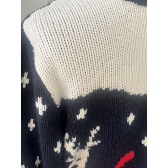 Skedouche Reindeer Christmas Sweater Step Brothers Style Unisex XL Holiday Knit - Picture 4 of 16